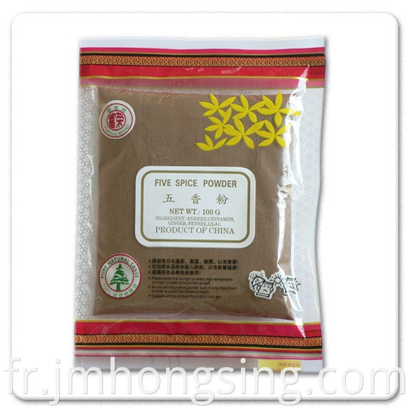 Large bag of five-spice powder in Indian restaurants